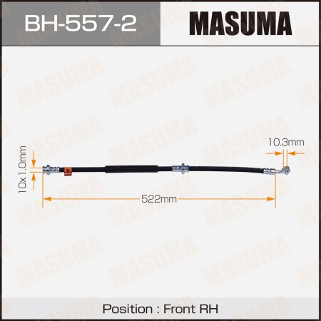 Brake hose Masuma, BH-557-2