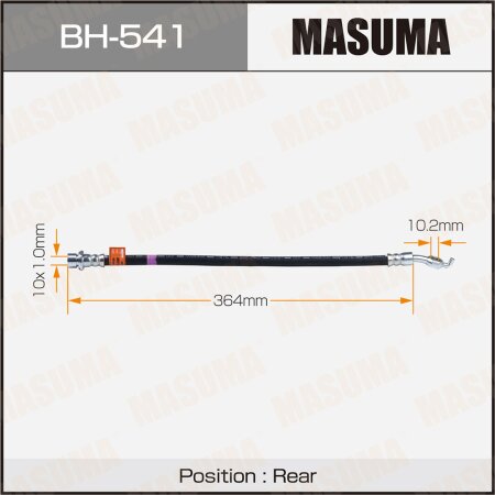 Brake hose Masuma, BH-541