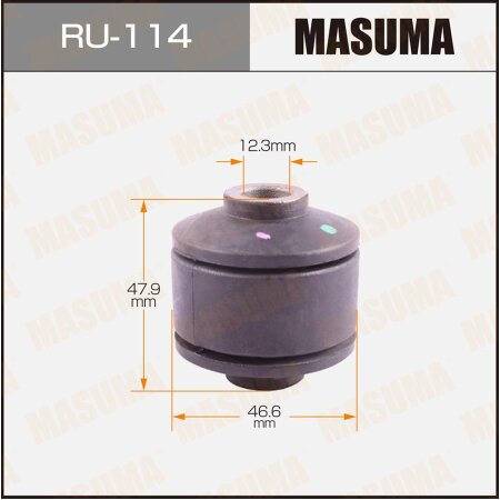 Silent block suspension bush Masuma, RU-114