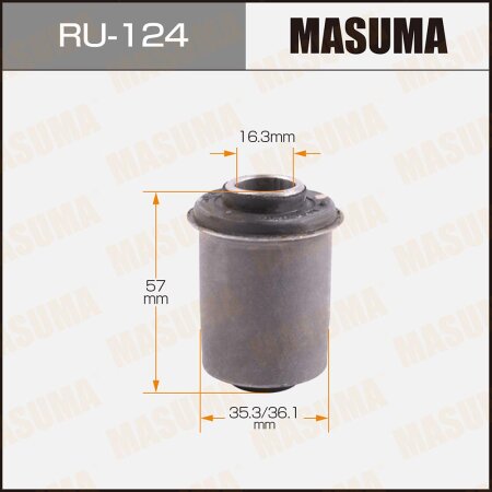 Silent block suspension bush Masuma, RU-124