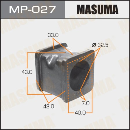Stabilizer bar bushing Masuma, MP-027