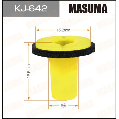 Retainer clip Masuma plastic, KJ-642