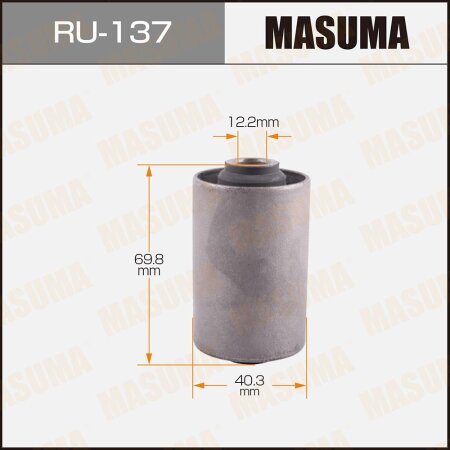 Silent block suspension bush Masuma, RU-137