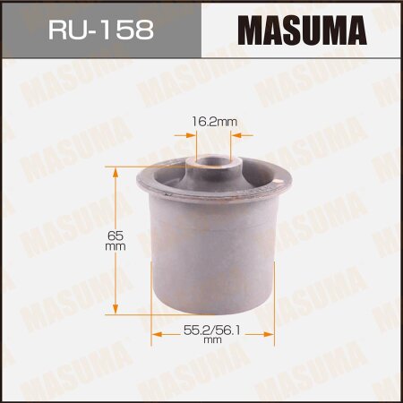 Silent block suspension bush Masuma, RU-158