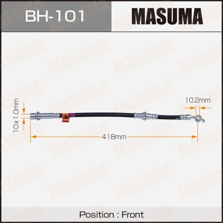 Brake hose Masuma, BH-101