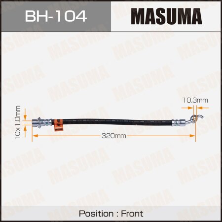 Brake hose Masuma, BH-104