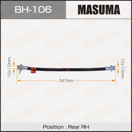 Brake hose Masuma, BH-106