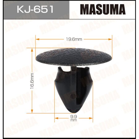 Retainer clip Masuma plastic, KJ-651