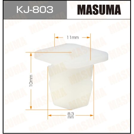 Retainer clip Masuma plastic, KJ-803