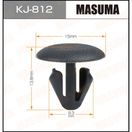 Retainer clip Masuma plastic, KJ-812