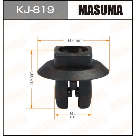 Retainer clip Masuma plastic, KJ-819