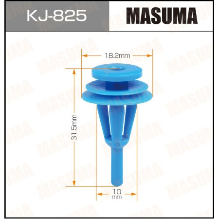 Retainer clip Masuma plastic, KJ-825