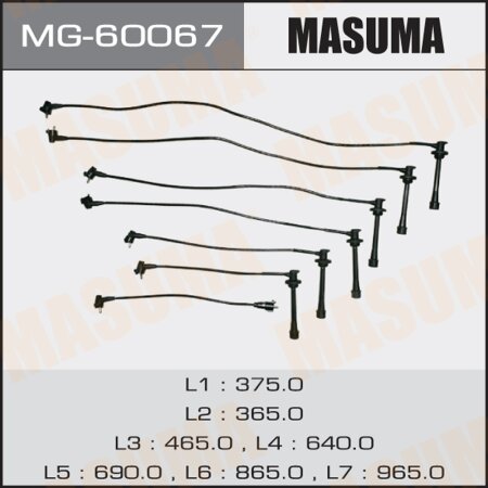 Spark plug wires kit Masuma, MG-60067