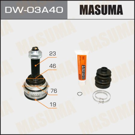 CV joint (outer) Masuma, DW-03A40