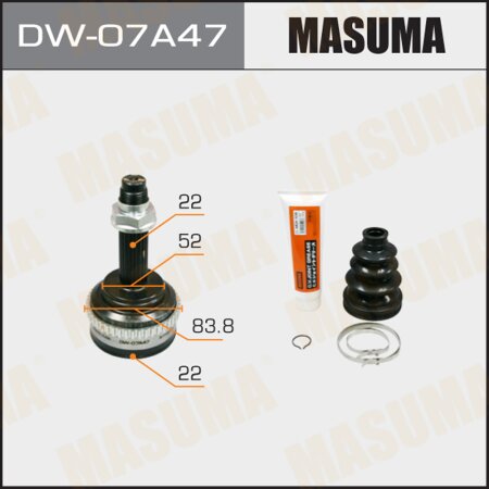 CV joint (outer) Masuma, DW-07A47