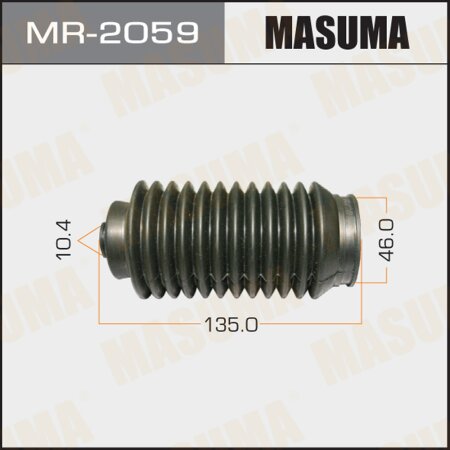 Steering gear boot Masuma (rubber), MR-2059