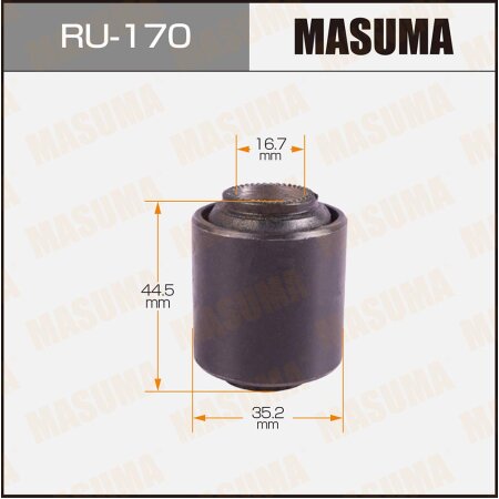 Silent block suspension bush Masuma, RU-170