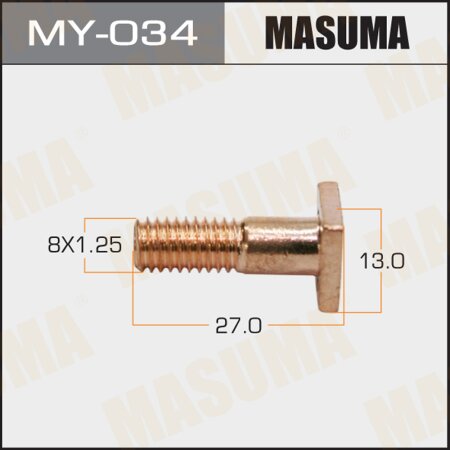 Starter solenoid contact bolt Masuma, MY-034