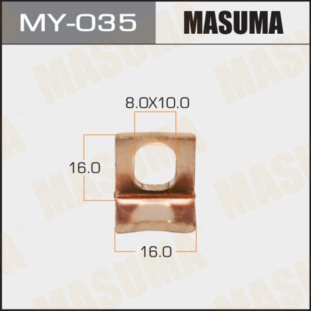 Starter solenoid contact Masuma, MY-035