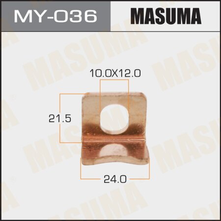 Starter solenoid contact Masuma, MY-036