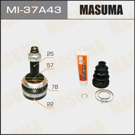 CV joint (outer) Masuma, MI-37A43