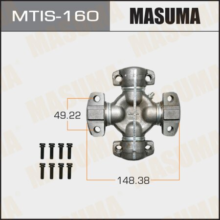 Driveshaft U-joint Masuma 49.22x148.38 , MTIS-160