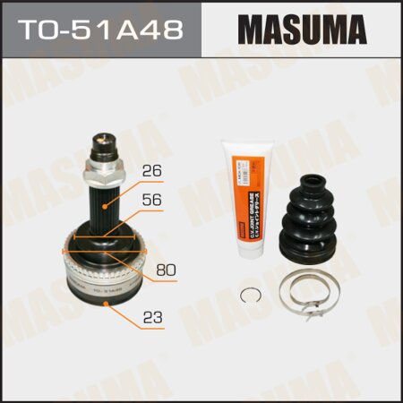 CV joint (outer) Masuma, TO-51A48