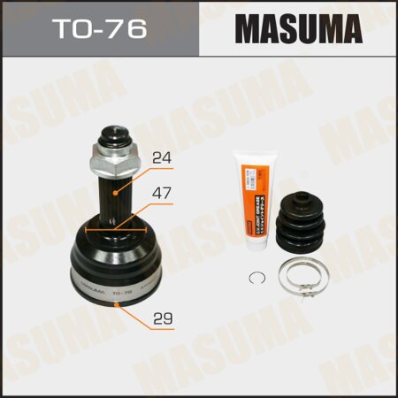 CV joint (outer) Masuma, TO-76