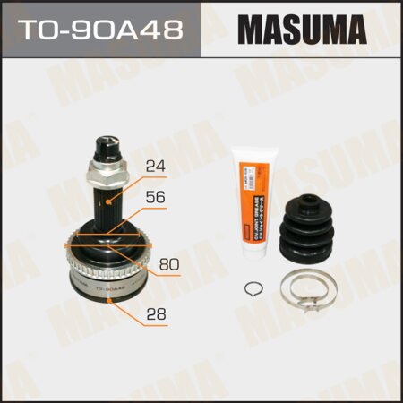 CV joint (outer) Masuma, TO-90A48