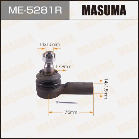 Tie rod end Masuma, ME-5281R