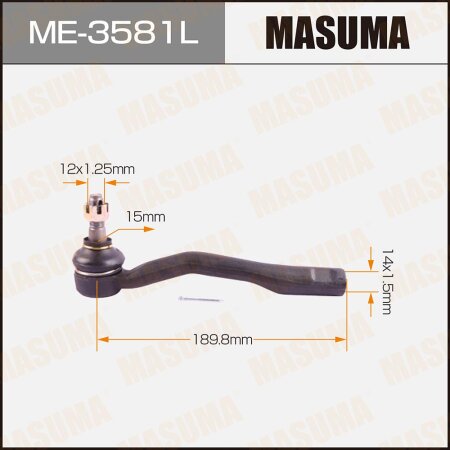Tie rod end Masuma, ME-3581L