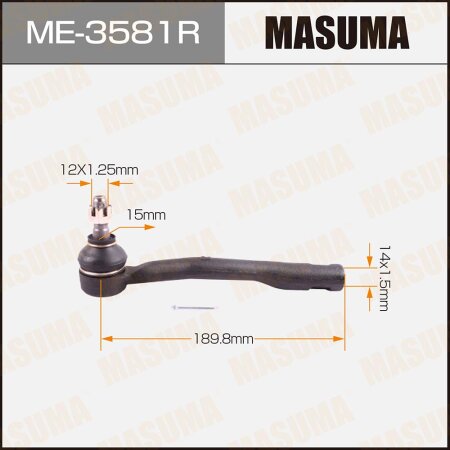 Tie rod end Masuma, ME-3581R
