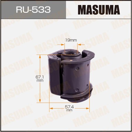 Silent block suspension bush Masuma, RU-533