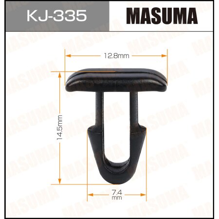 Retainer clip Masuma plastic, KJ-335