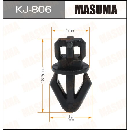 Retainer clip Masuma plastic, KJ-806