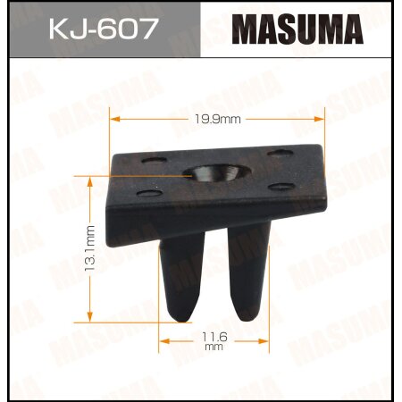 Retainer clip Masuma plastic, KJ-607