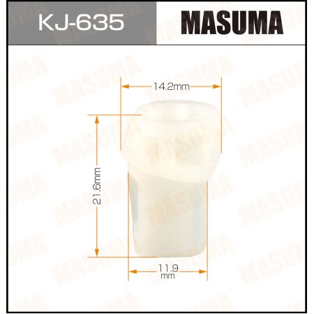 Retainer clip Masuma plastic, KJ-635