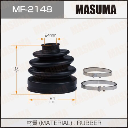 CV Joint boot Masuma (rubber), MF-2148