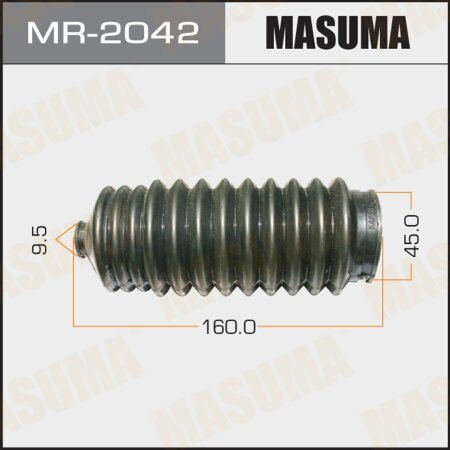 Steering gear boot Masuma (rubber), MR-2042