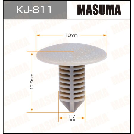 Retainer clip Masuma plastic, KJ-811