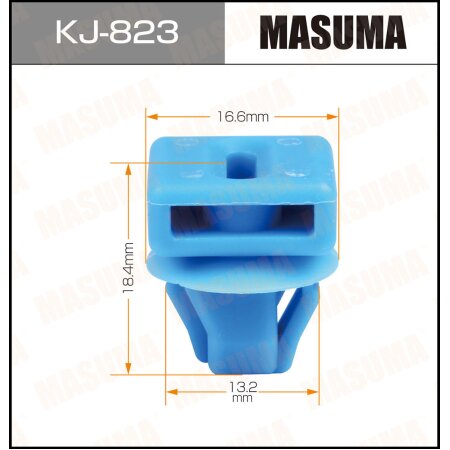 Retainer clip Masuma plastic, KJ-823