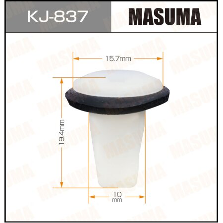 Retainer clip Masuma plastic, KJ-837