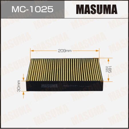 Cabin air filter Masuma, MC-1025