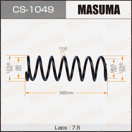 Coil spring Masuma, CS-1049
