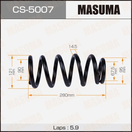 Coil spring Masuma, CS-5007