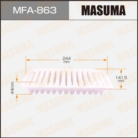 Air filter Masuma, MFA-863