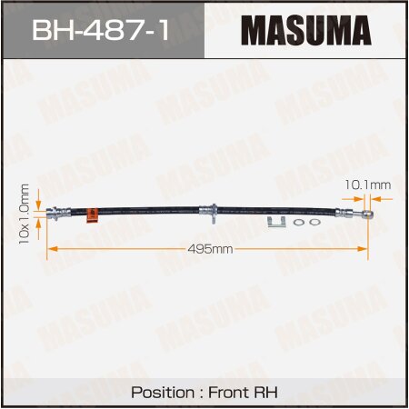 Brake hose Masuma, BH-487-1