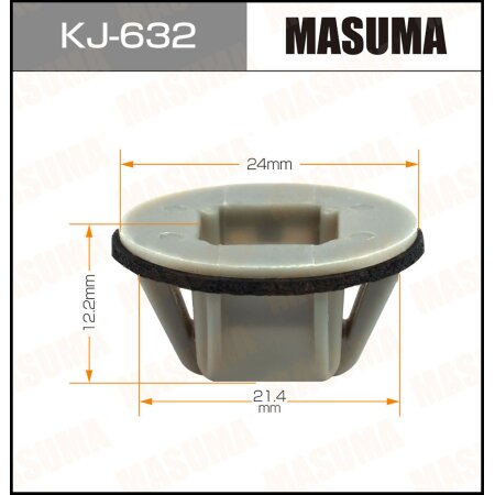 Retainer clip Masuma plastic, KJ-632