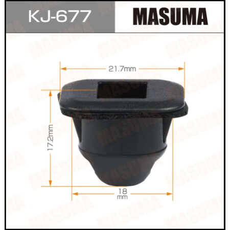 Retainer clip Masuma plastic, KJ-677