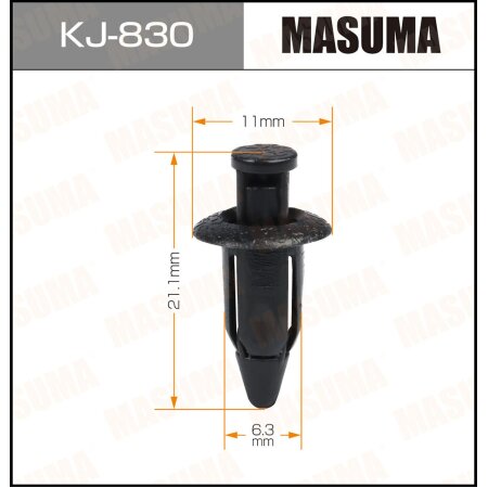 Retainer clip Masuma plastic, KJ-830